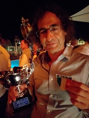 L'Avv. Adolfo Ciccocioppo Vincitore del 43° Campionato Italiano per Avvocati Tennisti - Singolare Maschile 4° Categoria