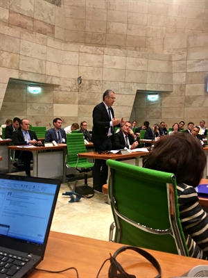 Il Sen. Francesco Scalia è intervenuto al Forum interparlamentare sulle energie rinnovabili tenutosi nel Parlamento di Malta - Malta 19-21 maggio 2017