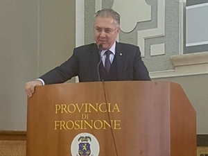 Il sen. Francesco Scalia al convegno 